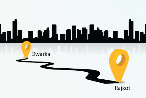 rajkot to dwarka